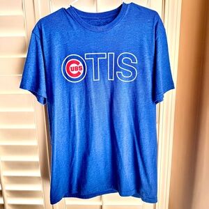 Chicago Cubs OTIS Forever a Cub Graphic Tee Obvious Shirts Men’s L